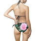 Focus On A Pink Rose | Women's Bikini Swimsuit | High Bloom Collection | Life By Ortavia