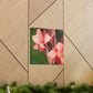 Art Prints & Wall Art, Canvas Gallery with Pink Canna Flower