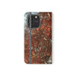 Red Autumn Leaves | Folio Phone Case | High Bloom Collection | Life By Ortavia
