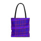 Blue/Red | Tote Bag | Vintage Window Collection | Life By Ortavia