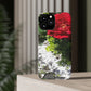 Europeana Red Rose | Phone Case with Card Holder | High Bloom Collection | Life By Ortavia