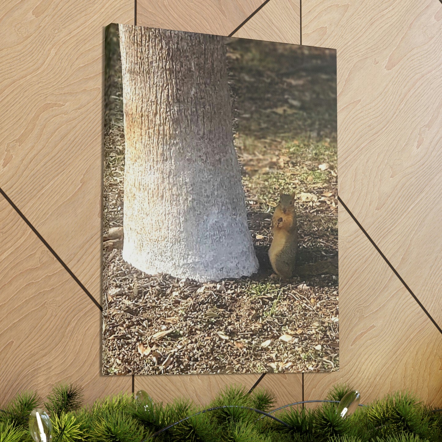 Squirrel and A Nut | Wall Art Print | Urban Geographic Collection | Life By Ortavia