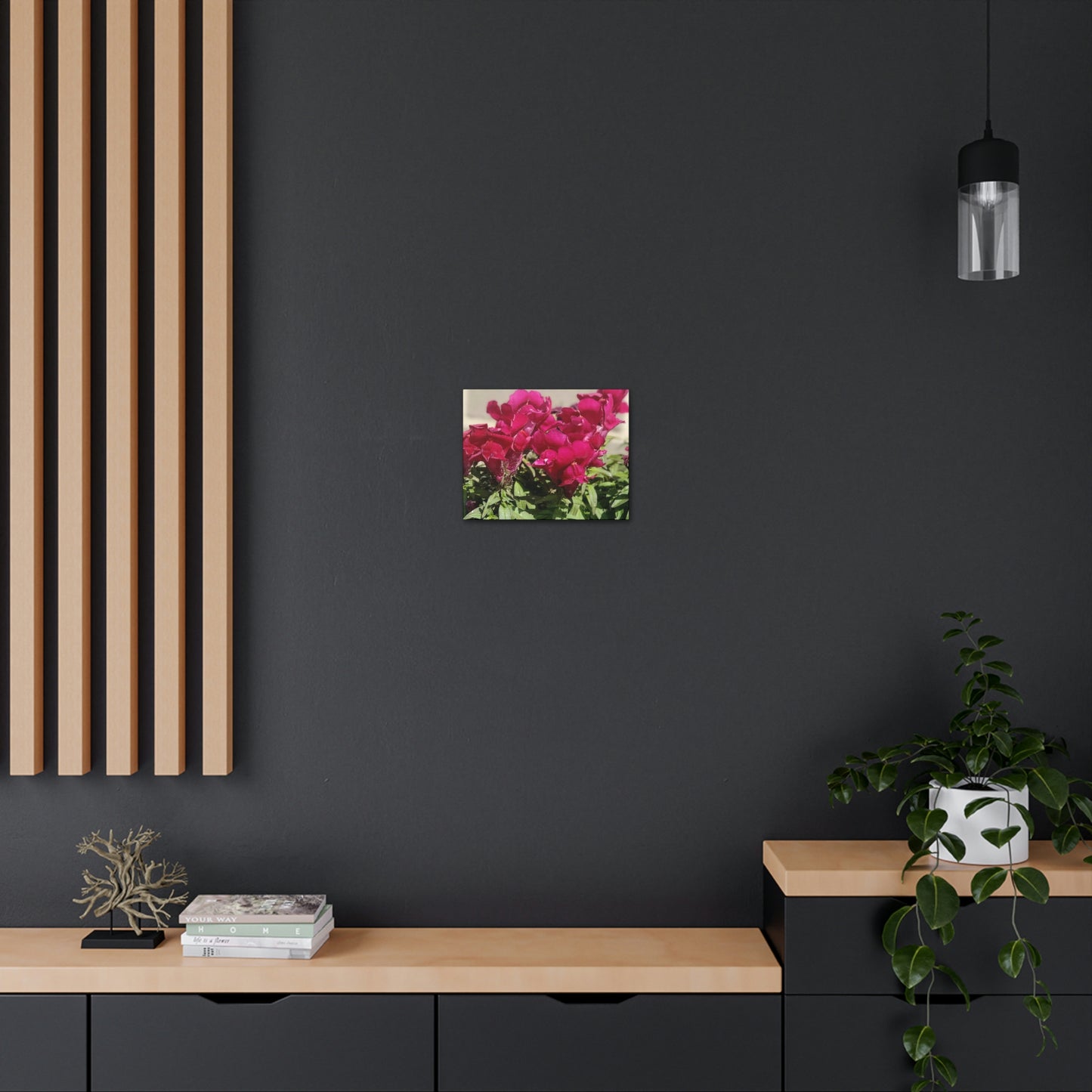 Magenta Snapdragon | Wall Art Canvas | High Bloom Collection | Life By Ortavia