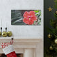 Art Prints & Wall Art, Gallery Canvas with Peach Hibiscus Flower