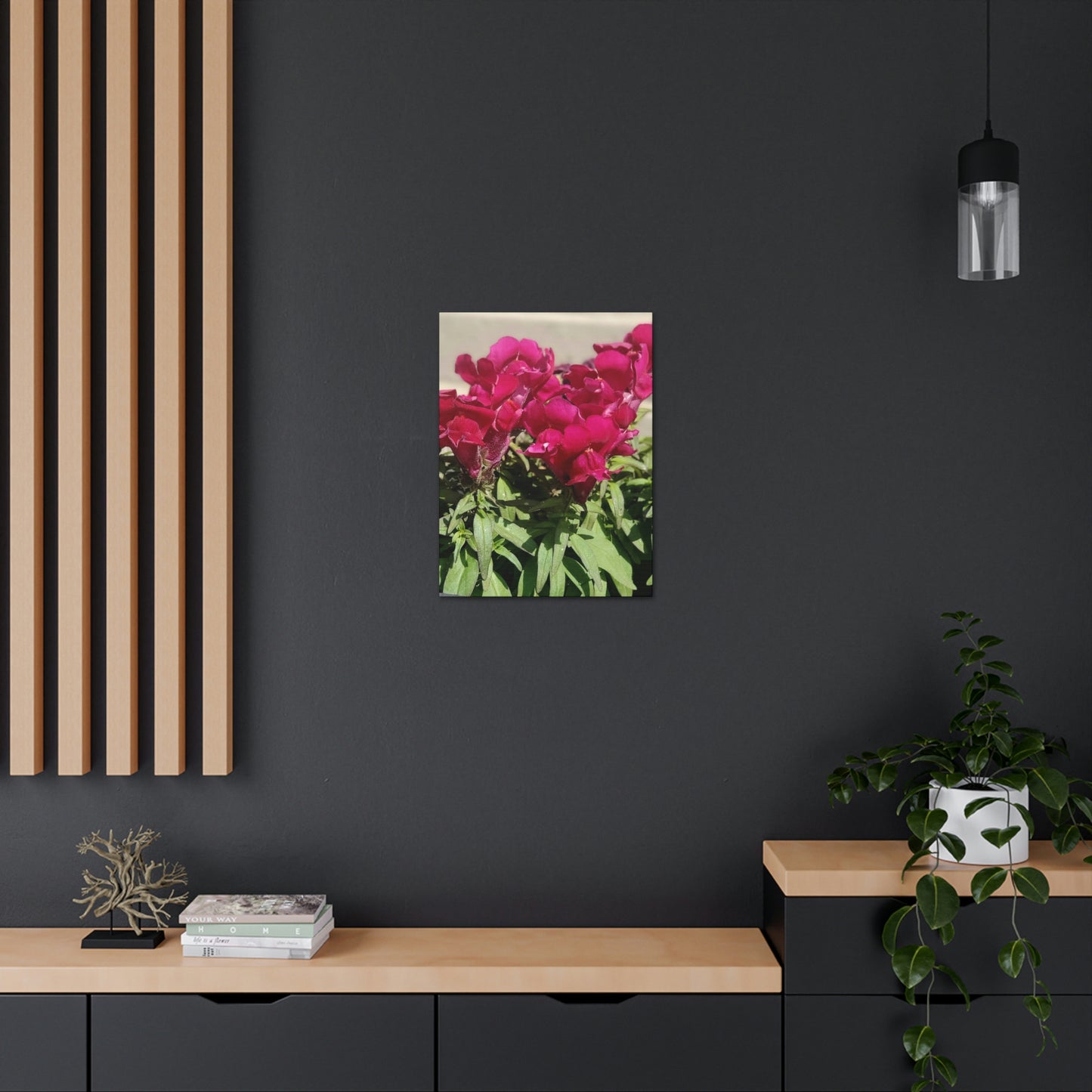 Magenta Snapdragon | Wall Art Canvas | High Bloom Collection | Life By Ortavia