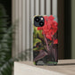 Red Canna | Phone Case With Card Holder | High Bloom Collection | Life By Ortavia