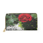 Europeana Red Rose | High Bloom Collection | Zipper Wallet | Life By Ortavia