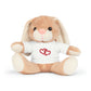 Plush Toy with T-Shirt Bear Elephant Sheep Bunny Gift for Him and Her Holiday Gifts