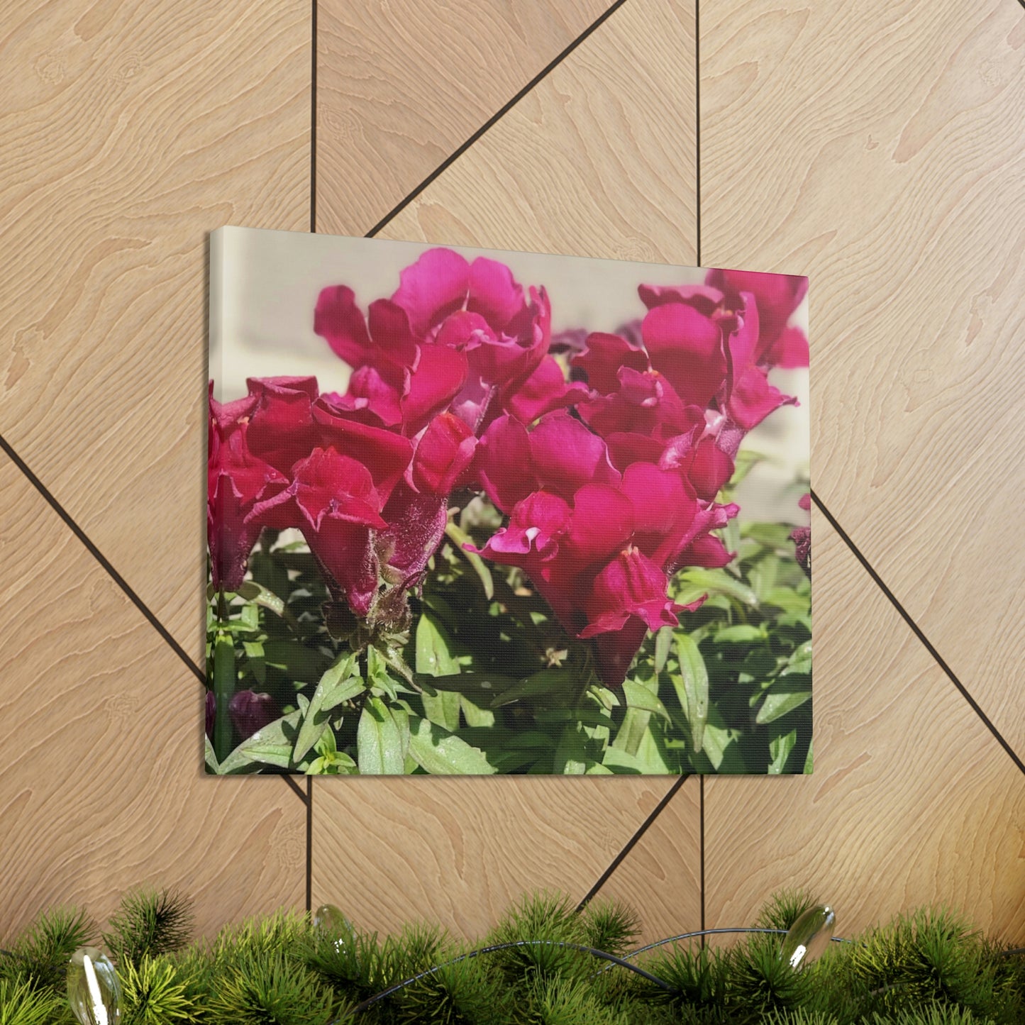 Magenta Snapdragon | Wall Art Canvas | High Bloom Collection | Life By Ortavia