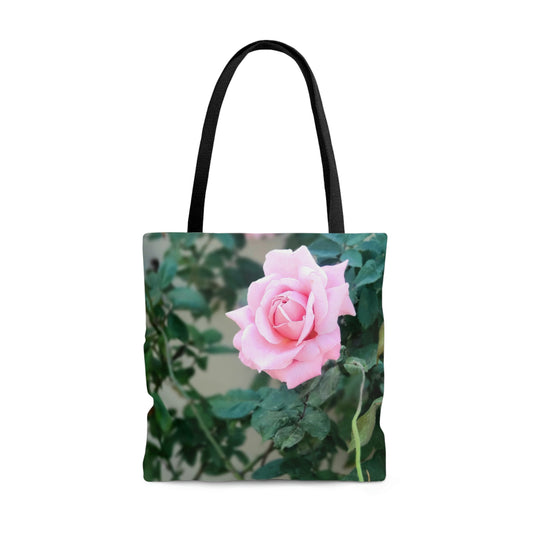 Focus On A Pink Rose | Tote Bag | High Bloom Collection | Life By Ortavia