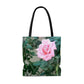 Focus On A Pink Rose | Tote Bag | High Bloom Collection | Life By Ortavia