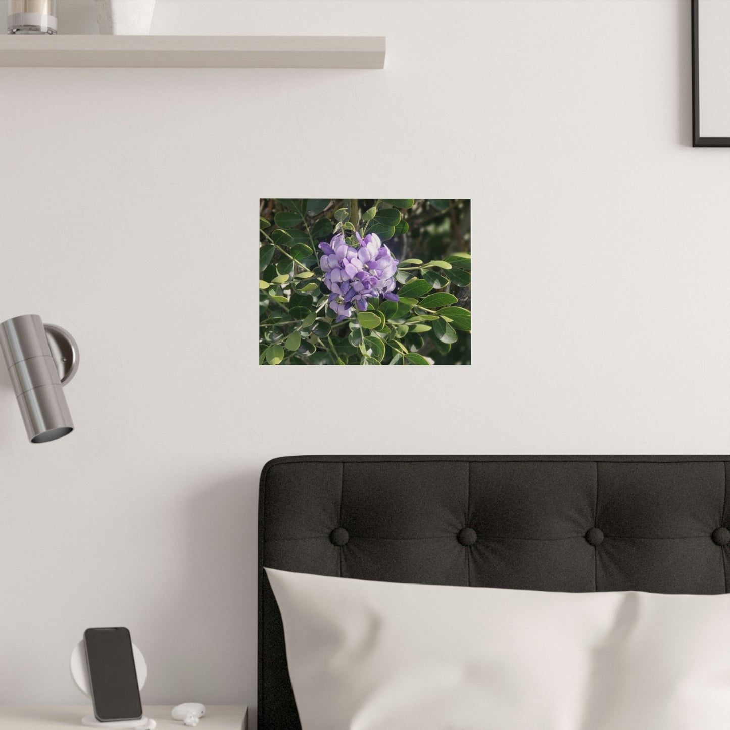 Purple Texas Mountain Laurel | Satin Posters (210gsm)