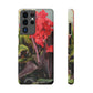 Red Canna | Phone Case With Card Holder | High Bloom Collection | Life By Ortavia