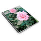 Focus On A Pink Rose | Spiral Notebook 118 pg Ruled | High Bloom Collection | Life By Ortavia