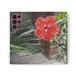 Peach Hibiscus | Folio Phone Case | High Bloom Collection | Life By Ortavia