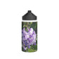 Purple Texas Mountain Laurel | Stainless Steel Water Bottle, Standard Lid