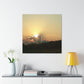 Sun in the Clouds | Wall Art Canvas | Heavens Collection | Life By Ortavia