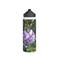 Purple Texas Mountain Laurel | Stainless Steel Water Bottle, Standard Lid