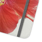 Peach Hibiscus White Background | Folio Phone Case | High Bloom Collection | Life By Ortavia