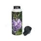 Purple Texas Mountain Laurel | Stainless Steel Water Bottle, Standard Lid
