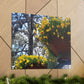 Yellow Pansies Downtown | Wall Art Canvas | High Bloom Collection | Life By Ortavia