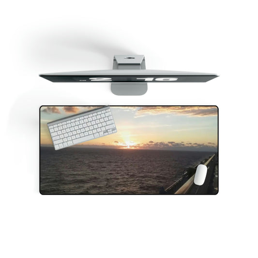 Sunrise in the Gulf of Mexico | Heavens Collection | Desk Mat | Life By Ortavia