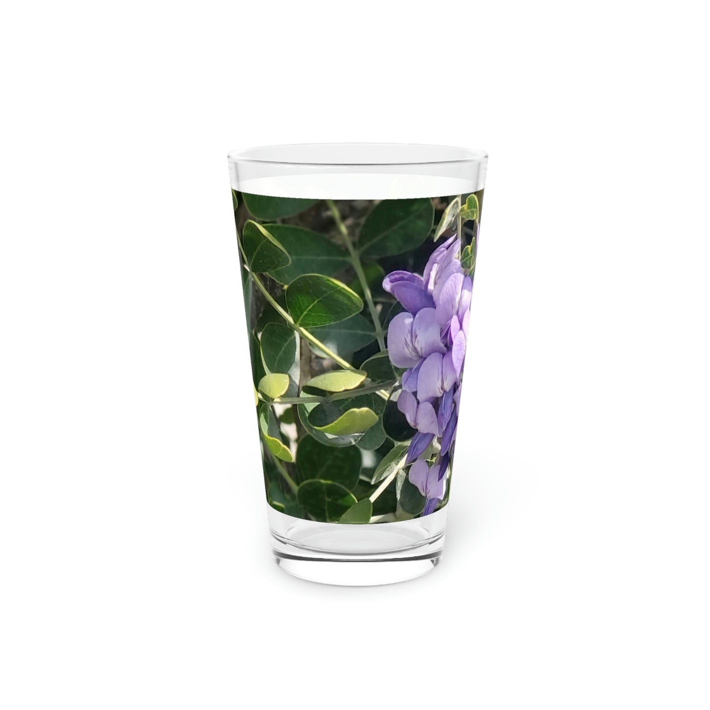 Purple Texas Mountain Laurel | Pint Glass 16 oz