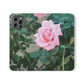Focus on A Pink Rose | Folio Phone Case | High Bloom Collection | Life By Ortavia