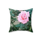 Focus On A Pink Rose| Throw Pillow | High Bloom Collection | Life By Ortavia