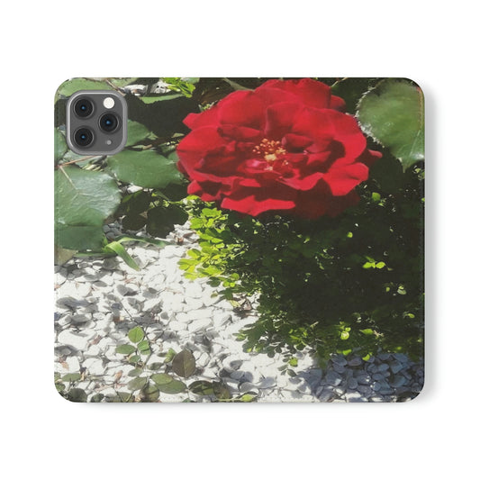 Europeana Red Rose | High Bloom Collection | Folio Phone Case | Life By Ortavia