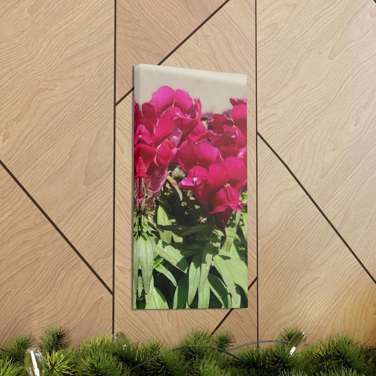 Magenta Snapdragon | Wall Art Canvas | High Bloom Collection | Life By Ortavia