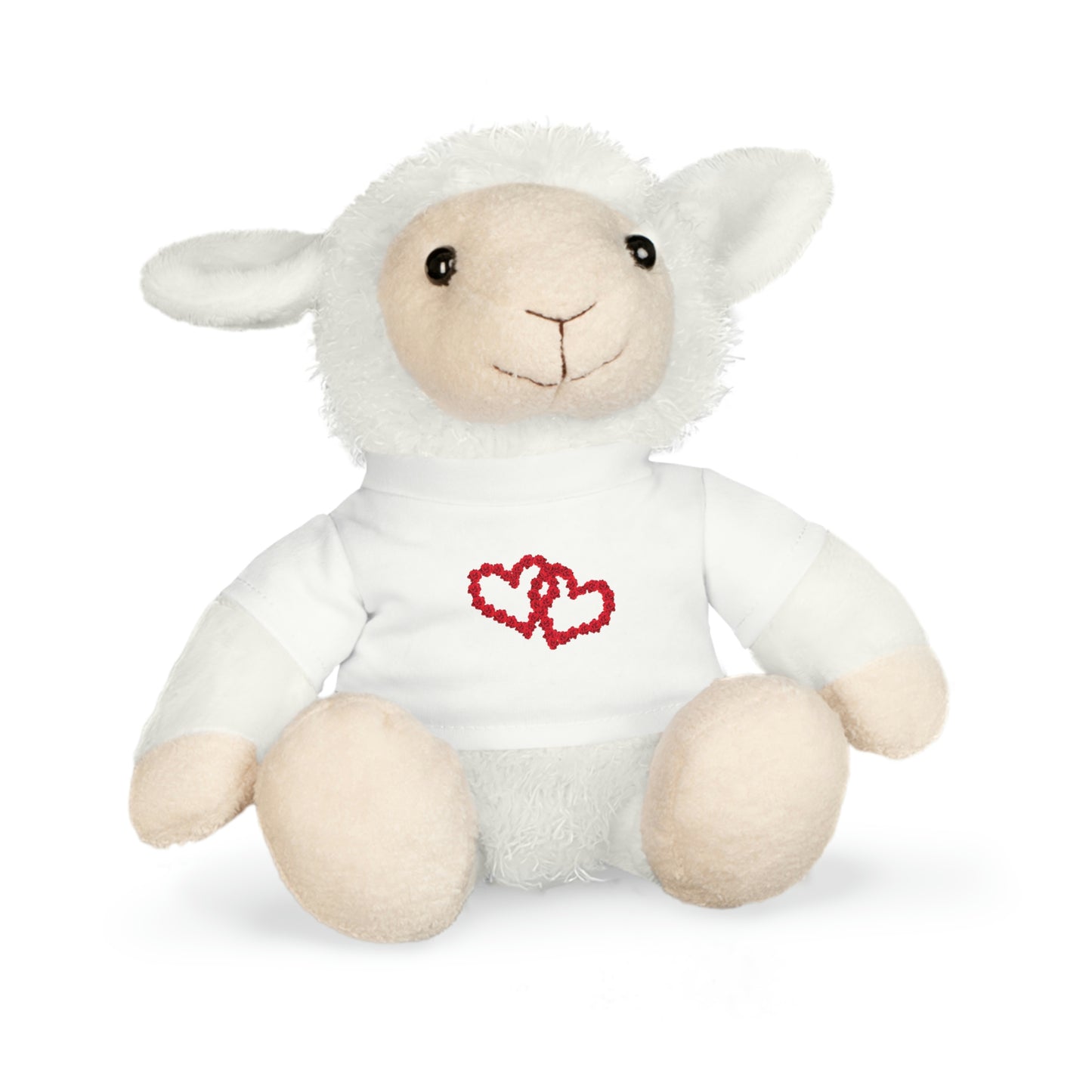 Plush Toy with T-Shirt Bear Elephant Sheep Bunny Gift for Him and Her Holiday Gifts