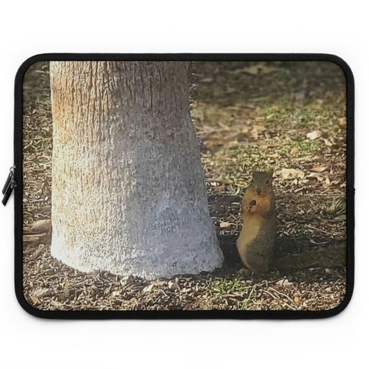 Squirrel and A Nut | Laptop Sleeve 7 Inch 10 Inch 13 Inch 15 Inch 17 Inch | Urban Geographic Collection | Life By Ortavia