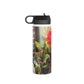 Red Canna | Stainless Steel Water Bottle, Standard Lid | High Bloom Collection | Life By Ortavia