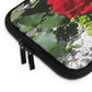 Laptop Sleeve Protecting Cover with Europeana Red Rose 7 Inch 10 Inch 13 Inch 15 Inch 17 Inch