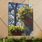 Yellow Pansies Downtown | Wall Art Canvas | High Bloom Collection | Life By Ortavia