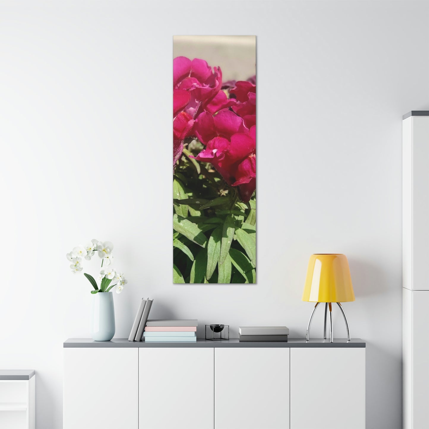 Magenta Snapdragon | Wall Art Canvas | High Bloom Collection | Life By Ortavia