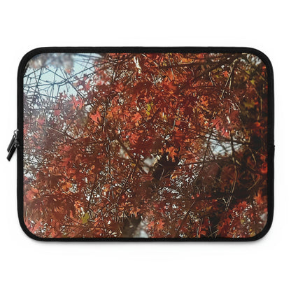 Red Leaves in Autumn | Laptop Sleeve | 7 Inch 10 Inch 13 Inch 15 Inch 17 Inch | Life By Ortavia