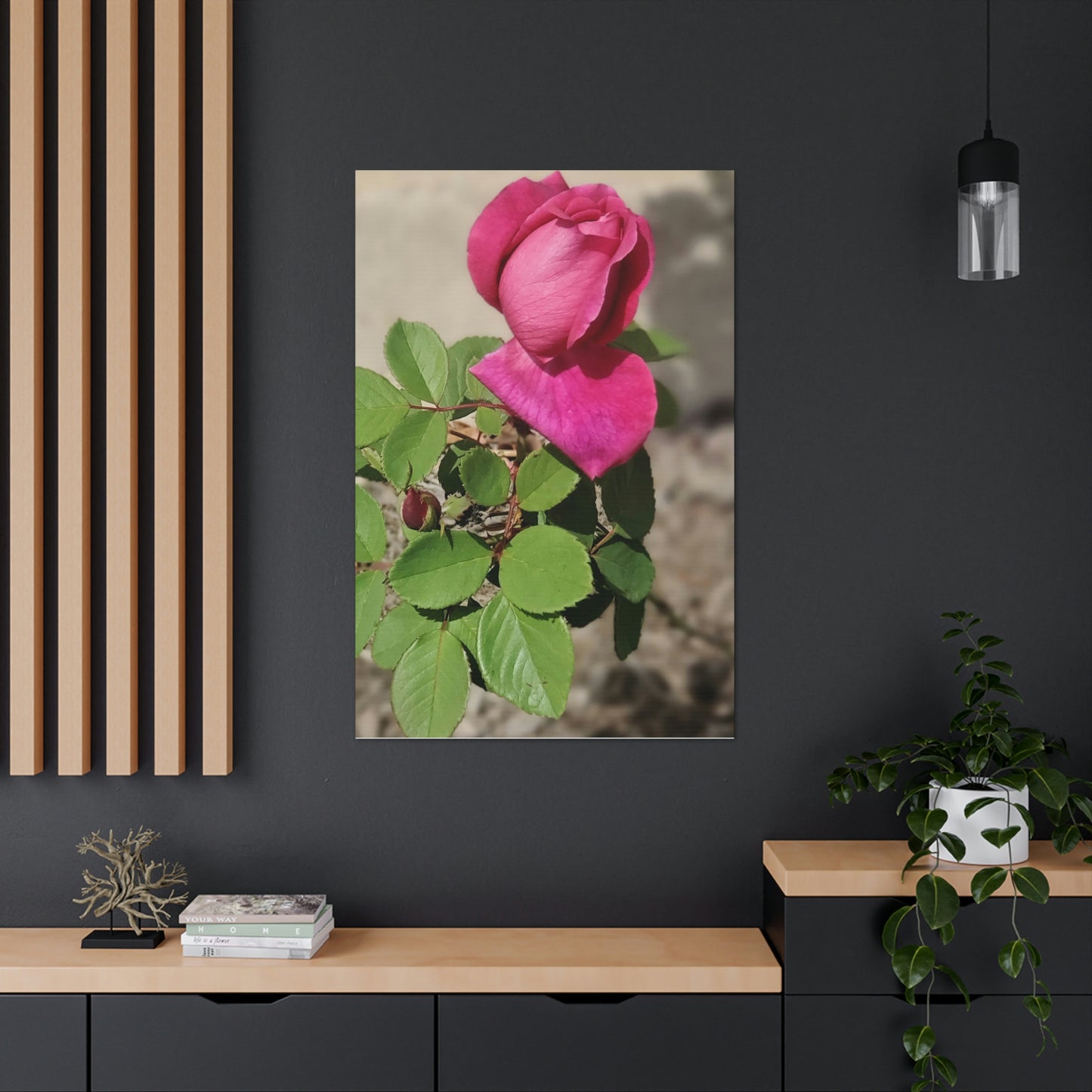 Dear Pink Rosa | High Bloom Collection | Canvas | Life By Ortavia