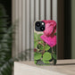 Dear Pink Rosa | Phone Case with Card Holder | High Bloom Collection | Life By Ortavia