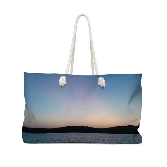Night at the Lake | Heavens Collection | Weekender Bag 24" x13" | Life By Ortavia