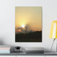 Sun in the Clouds | Wall Art Canvas | Heavens Collection | Life By Ortavia