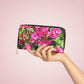 Hot Pink Bougainvillea | High Bloom Collection | Zipper Wallet | Life By Ortavia