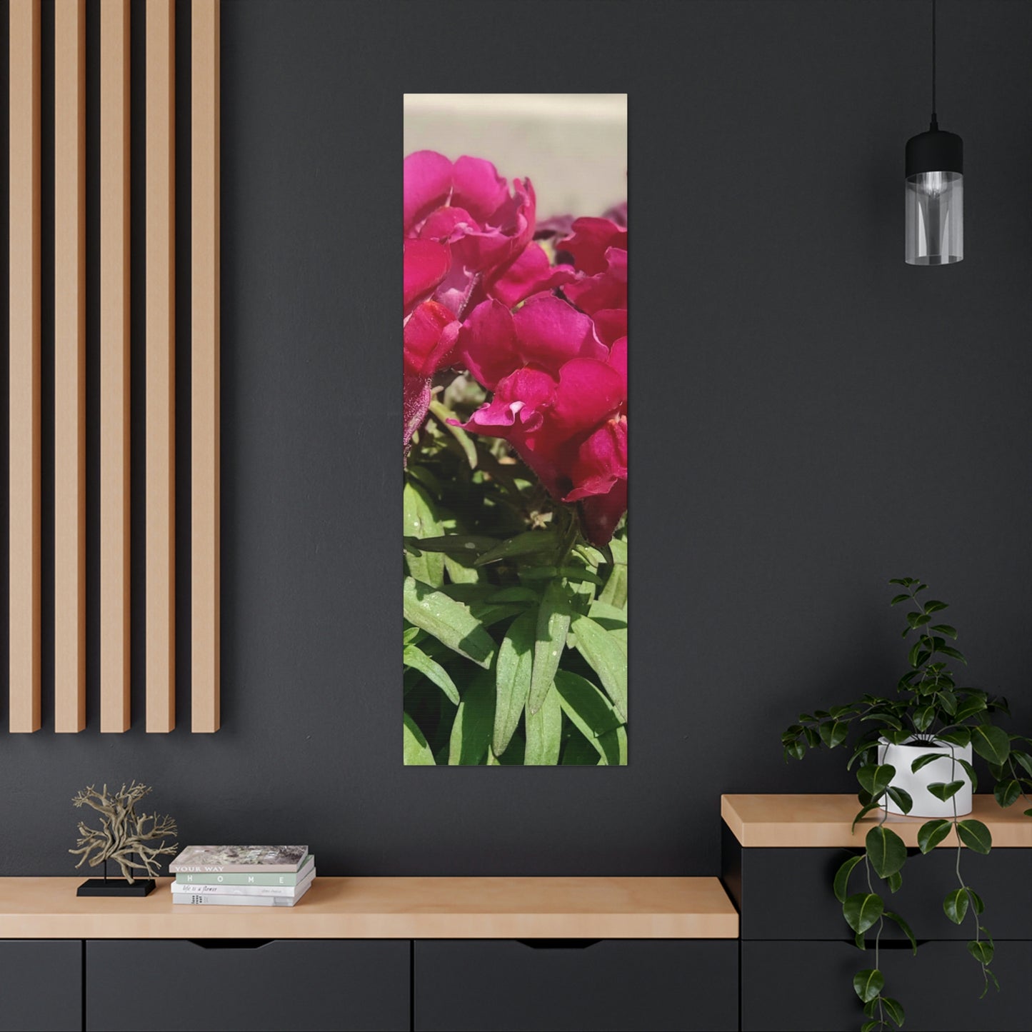 Magenta Snapdragon | Wall Art Canvas | High Bloom Collection | Life By Ortavia