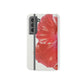 Peach Hibiscus White Background | Folio Phone Case | High Bloom Collection | Life By Ortavia