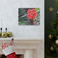 Art Prints & Wall Art, Gallery Canvas with Peach Hibiscus Flower