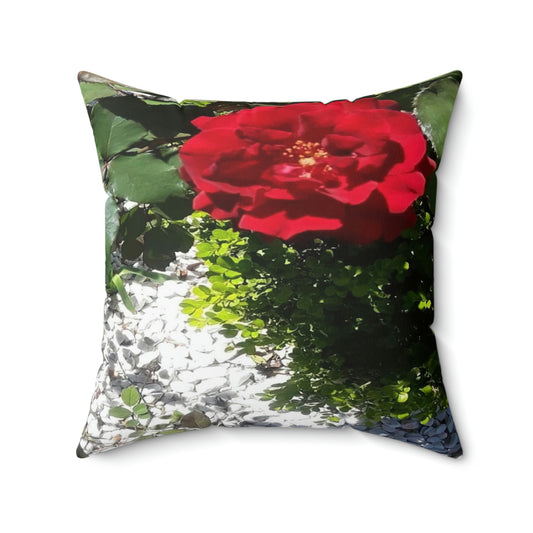 Europeana Red Rose | Throw Pillow | High Bloom Collection | Life By Ortavia