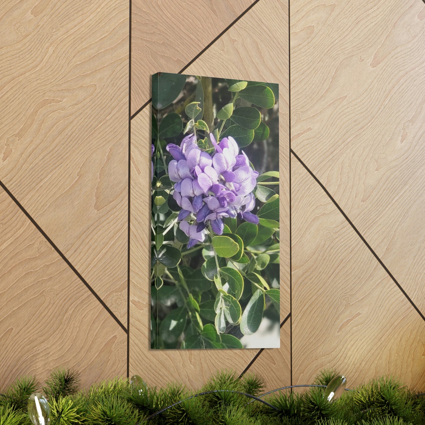 Purple Texas Mountain Laurel | Wall Art Canvas
