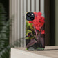 Red Canna | Phone Case With Card Holder | High Bloom Collection | Life By Ortavia