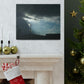 Sun Through Dark Clouds | Wall Art Canvas | Heavens Collection